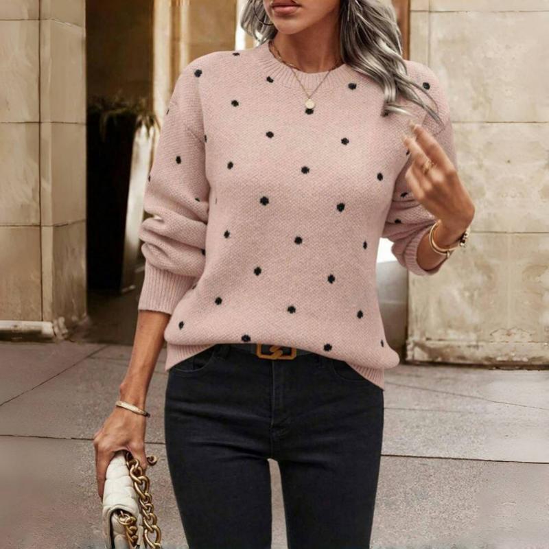 Polka Dot Knitted Sweater Chiara