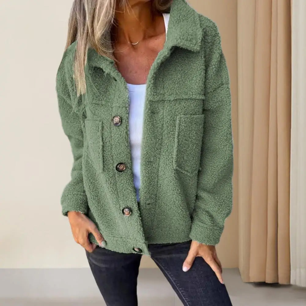 Classic Fleece Coat Mila